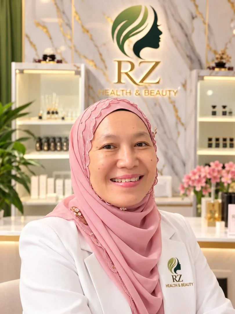 Raja Zarina, founder of RZ Health & Beauty